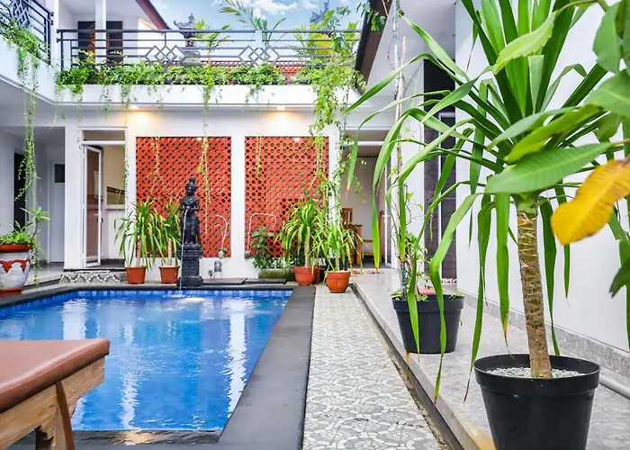 White Blue House 6 -pvt Room, Shared Pool&kitchen أوبود