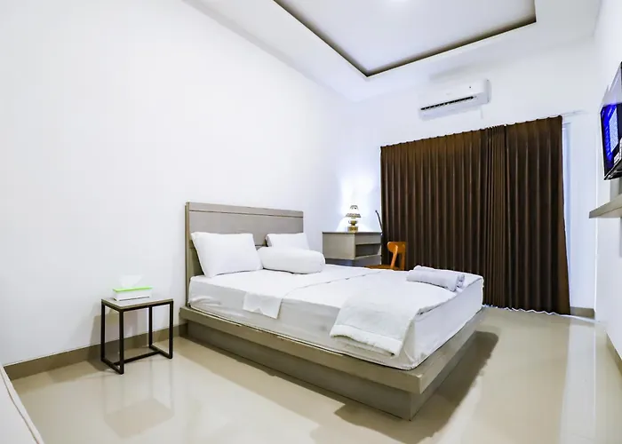 بيت ضيافة White Blue House 6 -pvt Room, Shared Pool&kitchen
